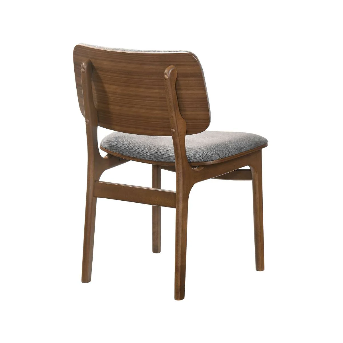 Venus and Lima 5 Piece Walnut and Marble Round Dining Set By Armen Living - Image 4