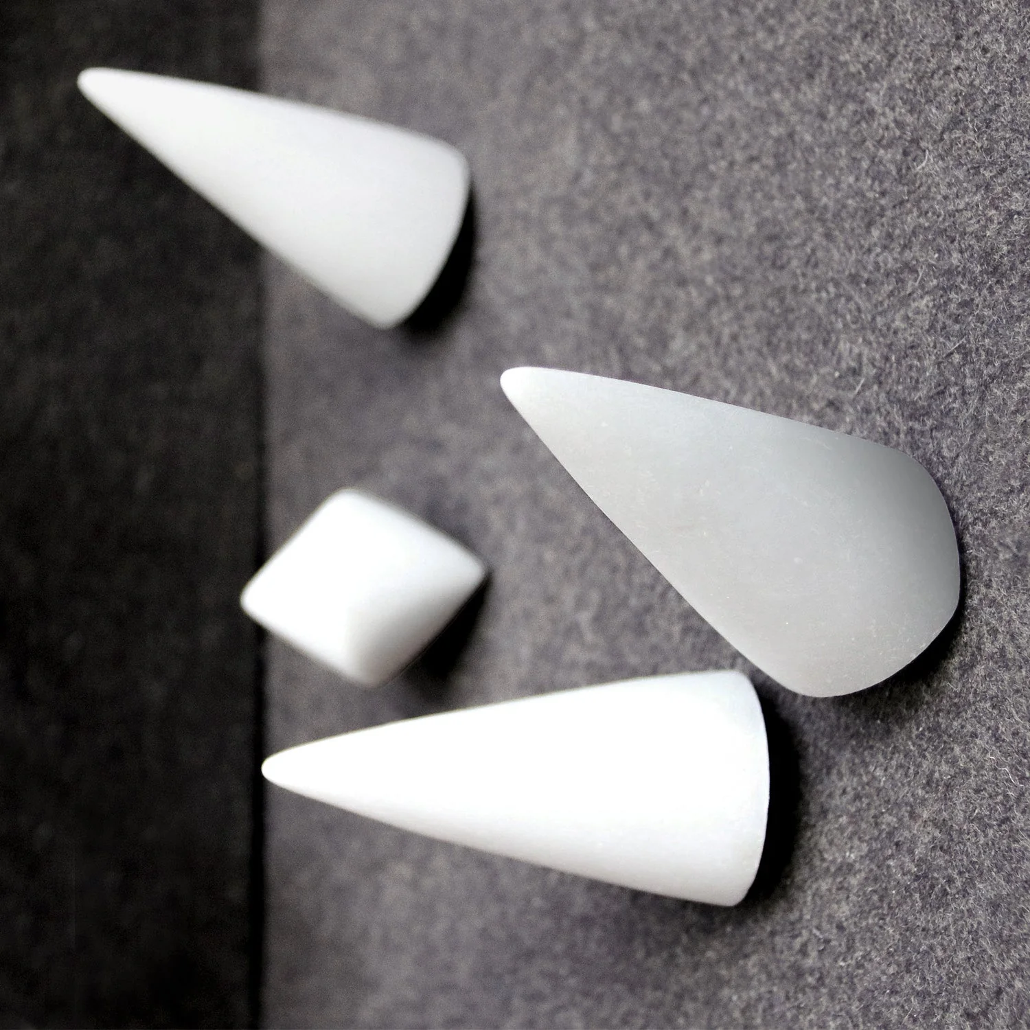 Wall Play™: Spindles, Off-White, Set/2 By Gold Leaf - Image 3