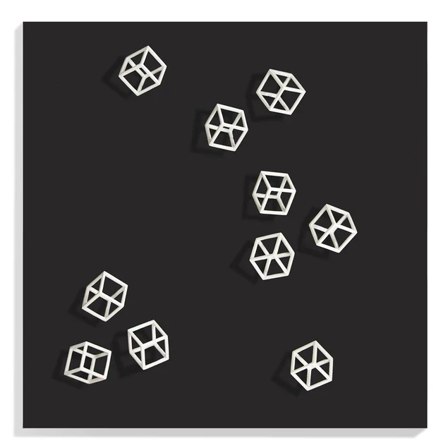 Wall Play Substrate Black w/Cu By Gold Leaf Design Group