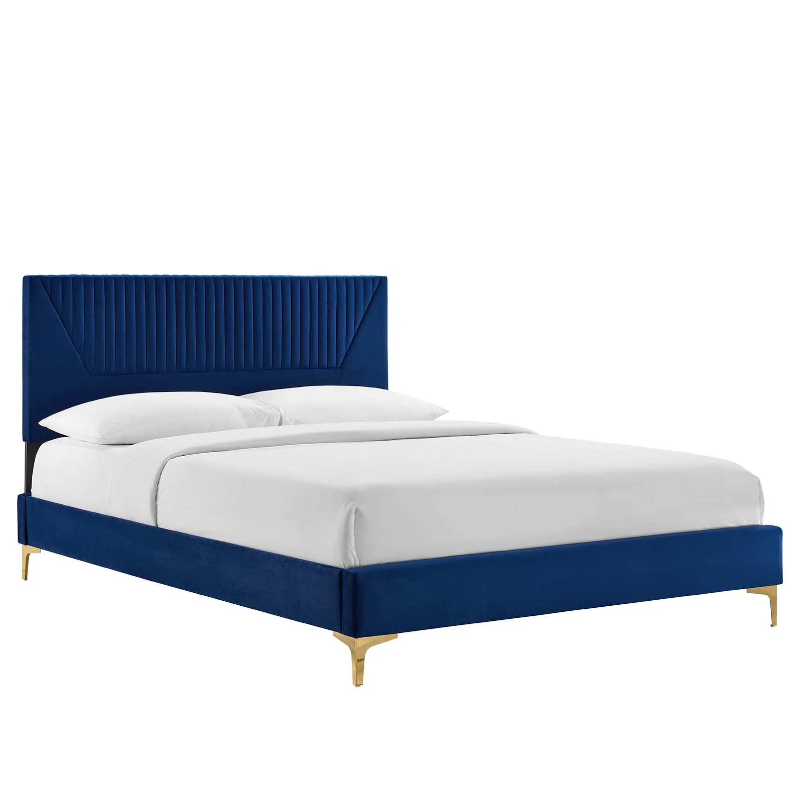 Yasmine Channel Tufted Performance Velvet Full Platform Bed By Modway - MOD-7004 - Image 17