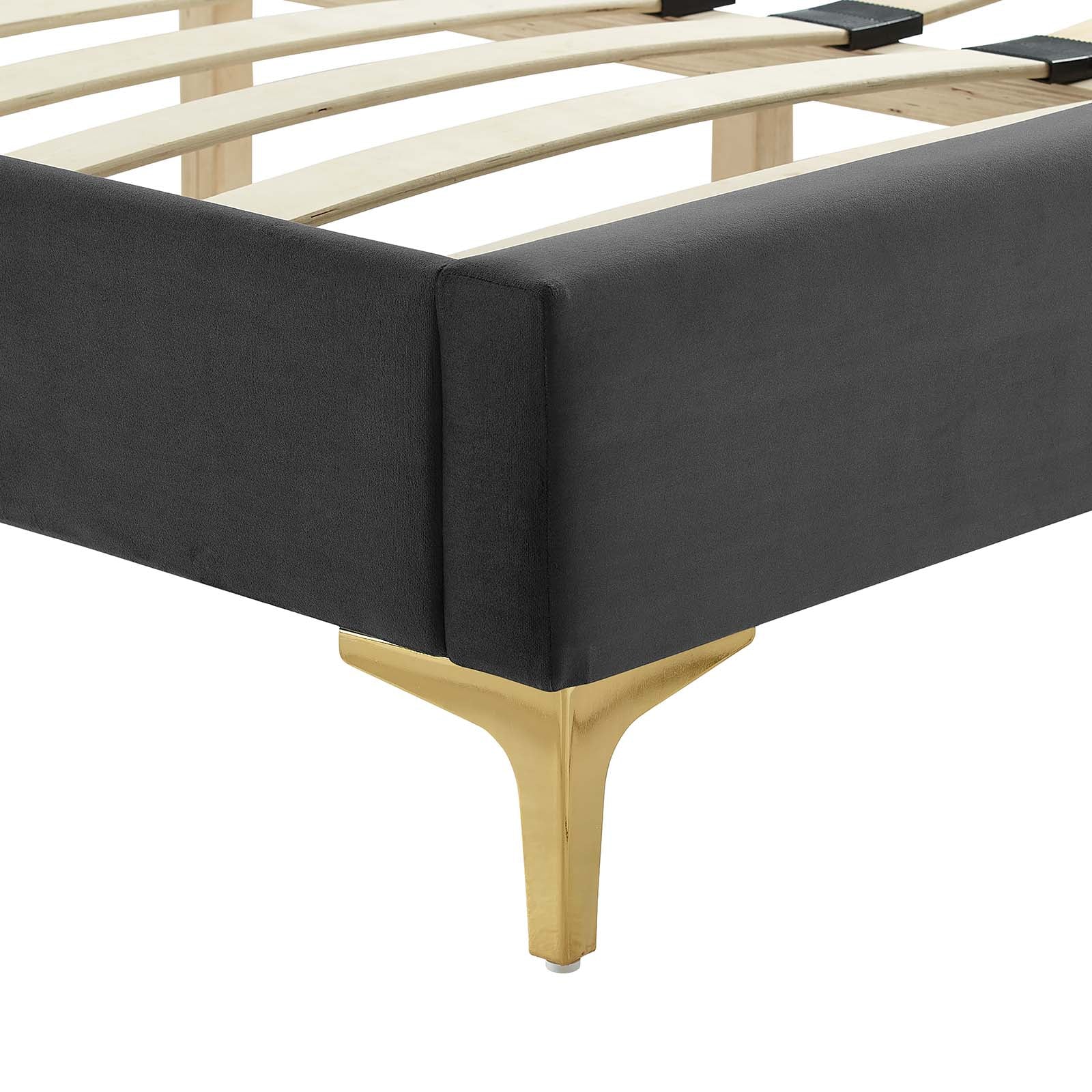 Yasmine Channel Tufted Performance Velvet Full Platform Bed By Modway - MOD-7004 - Image 6