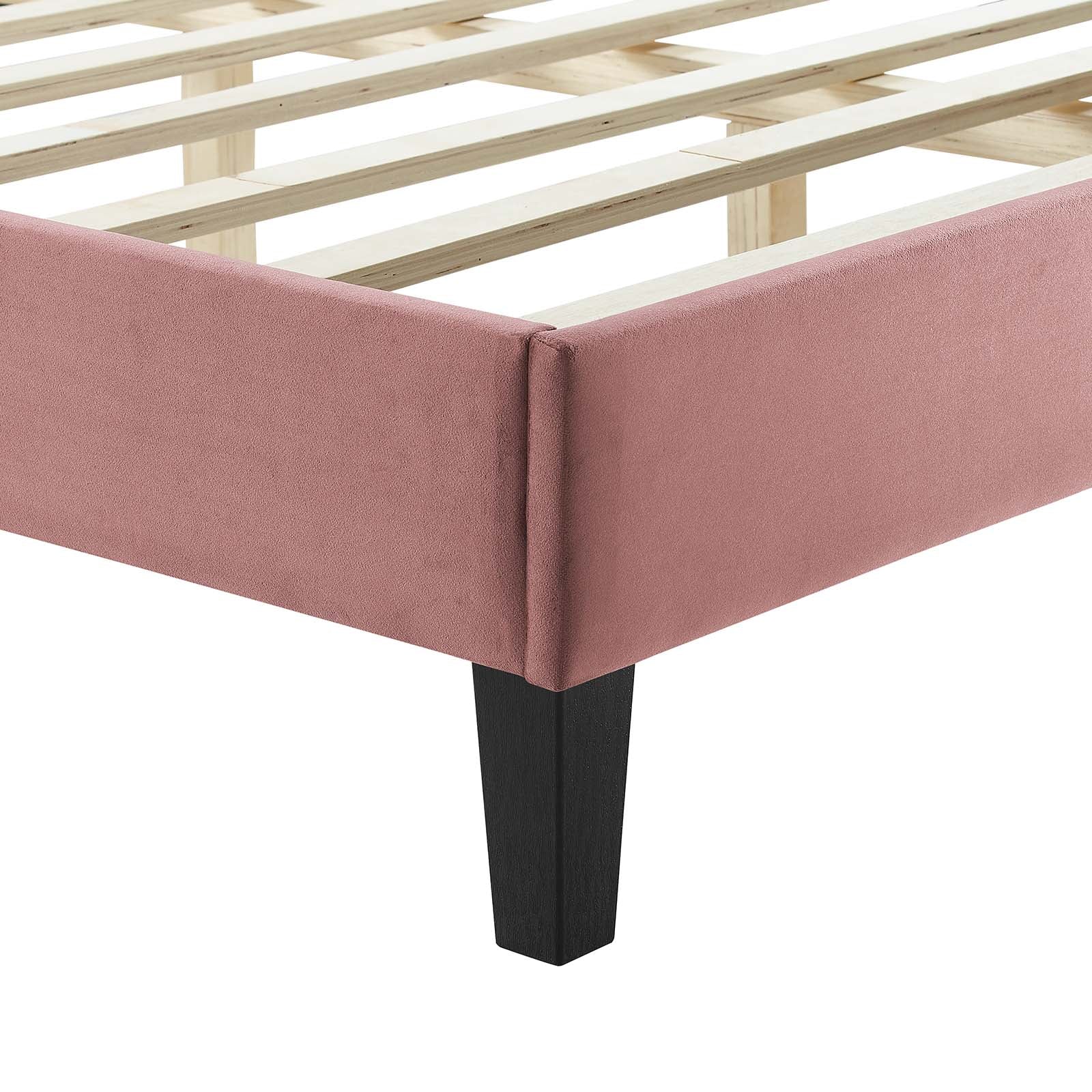 Yasmine Channel Tufted Performance Velvet Queen Platform Bed By Modway - MOD-6976 - Image 13