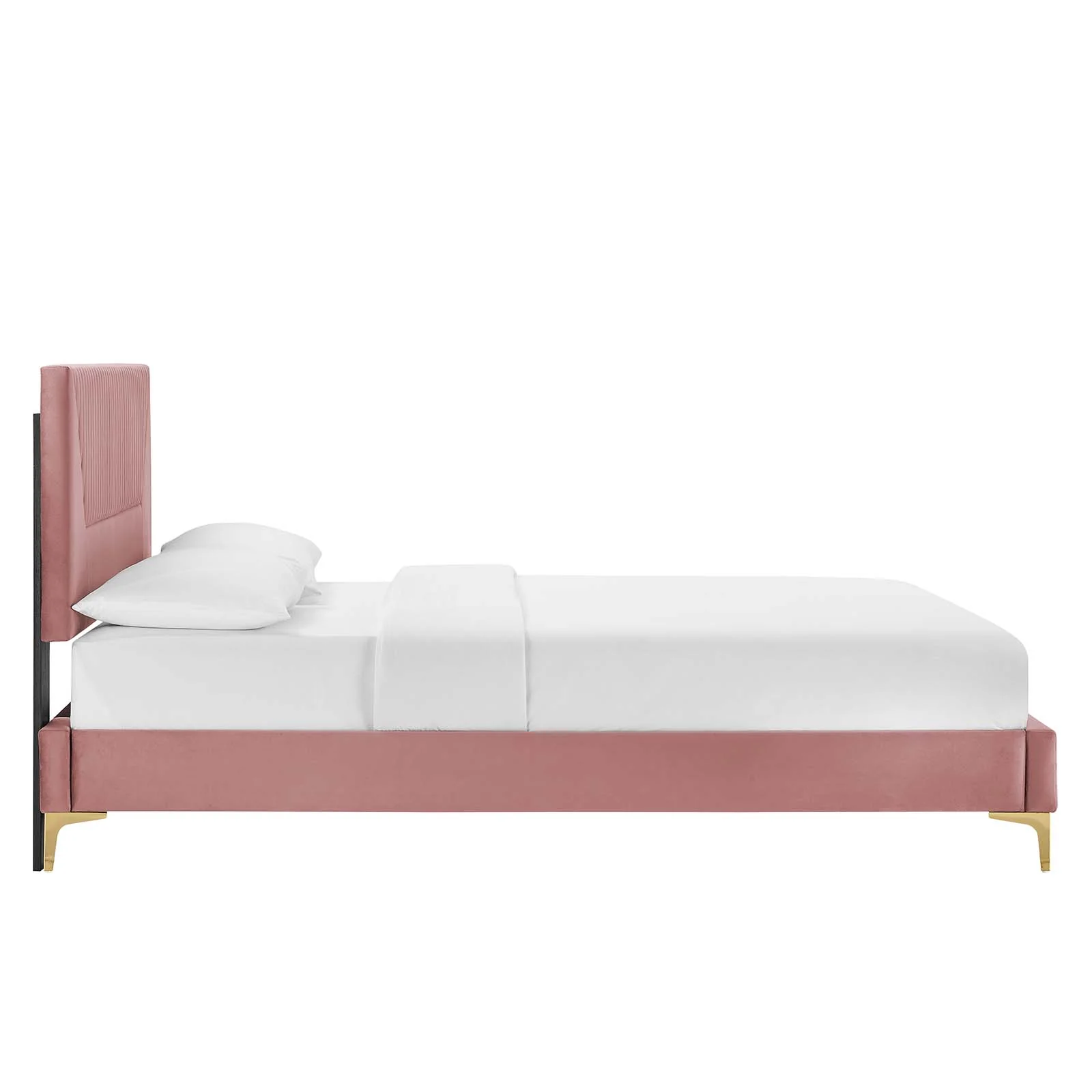 Yasmine Channel Tufted Performance Velvet Queen Platform Bed By Modway - MOD-6980 - Image 10