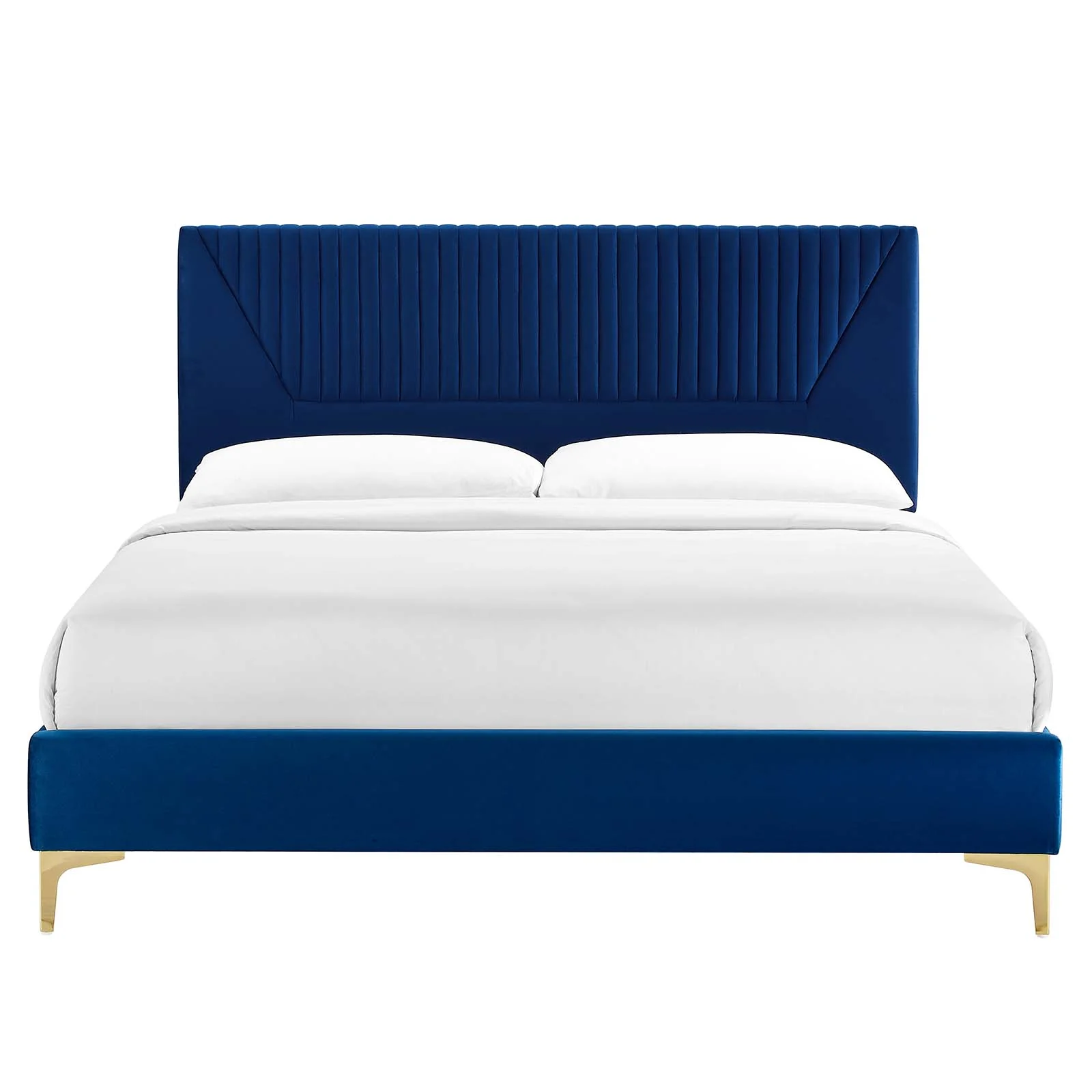 Yasmine Channel Tufted Performance Velvet Twin Platform Bed By Modway - MOD-6992 - Image 19