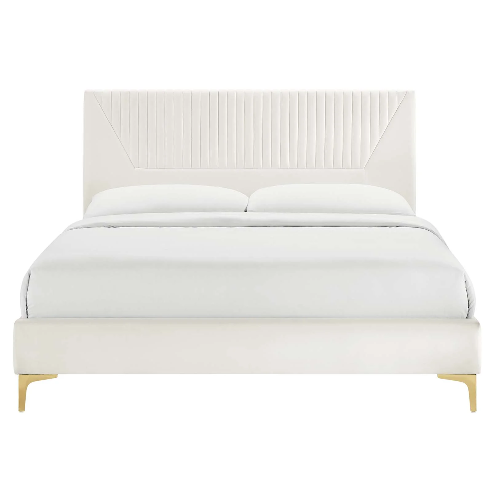 Yasmine Channel Tufted Performance Velvet Twin Platform Bed By Modway - MOD-6992 - Image 27