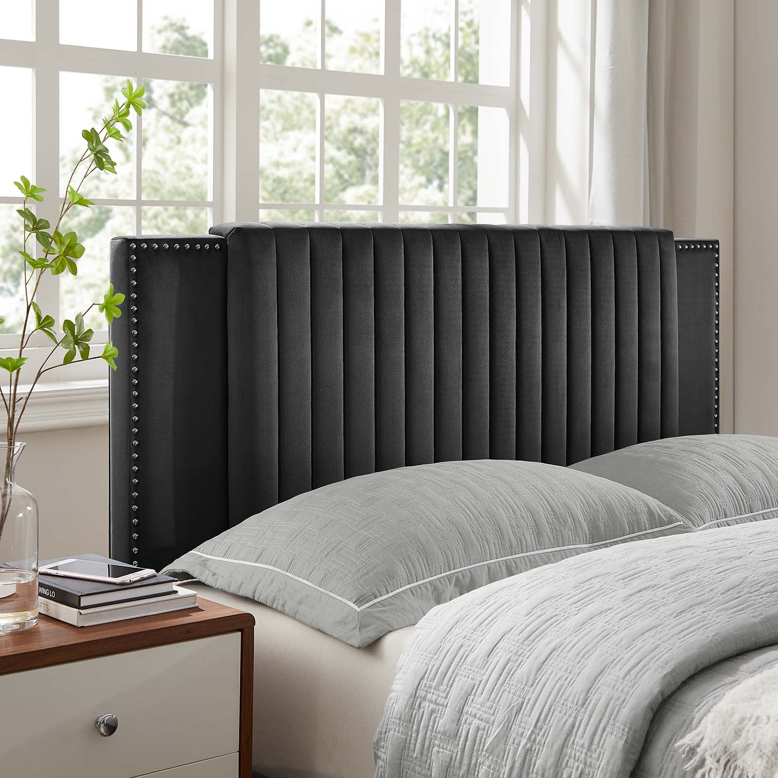 Zahra Channel Tufted Performance Velvet Full Platform Bed By Modway - MOD-6998 - Image 8