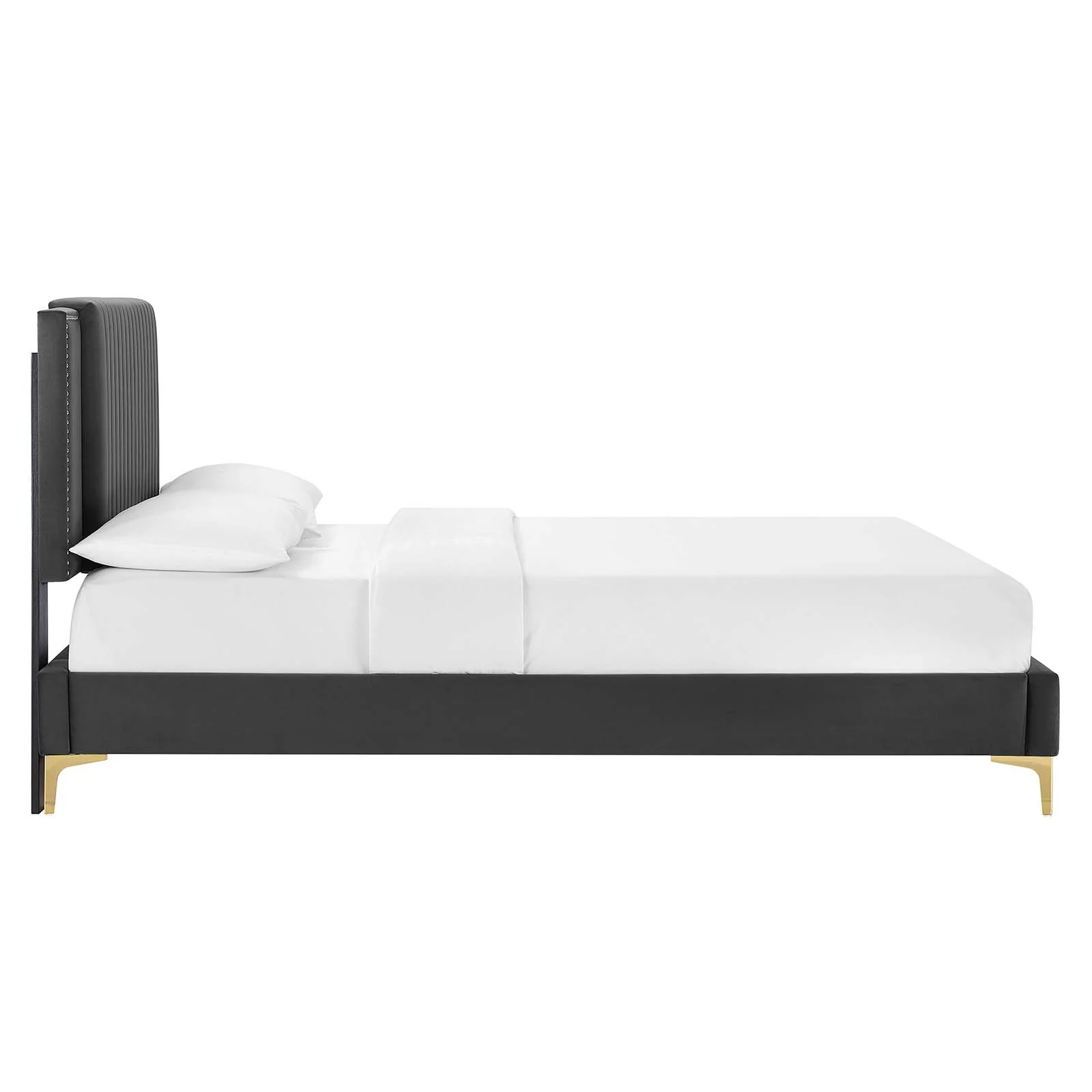 Zahra Channel Tufted Performance Velvet Full Platform Bed By Modway - MOD-7002 - Image 3
