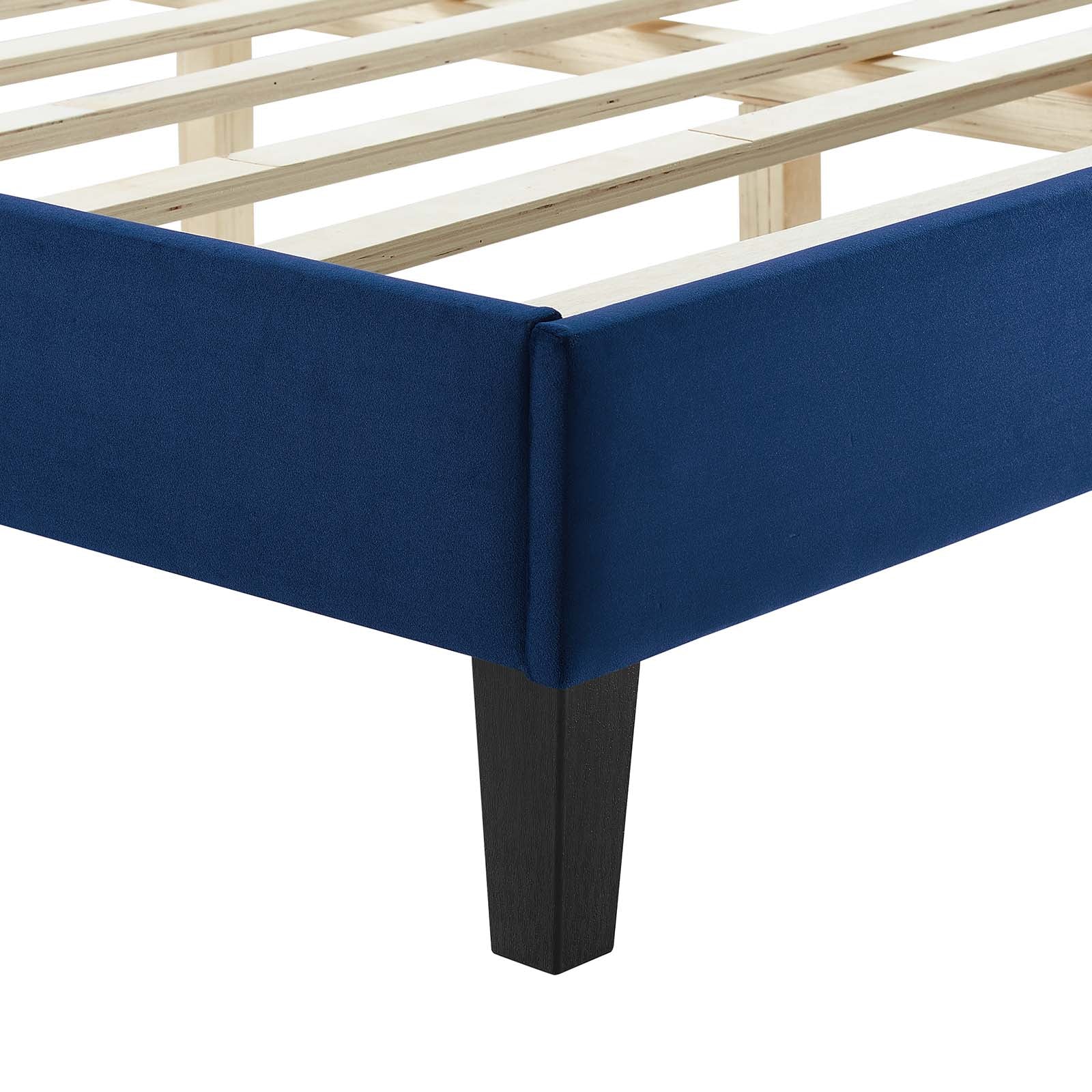 Zahra Channel Tufted Performance Velvet Queen Platform Bed By Modway - MOD-6974 - Image 21