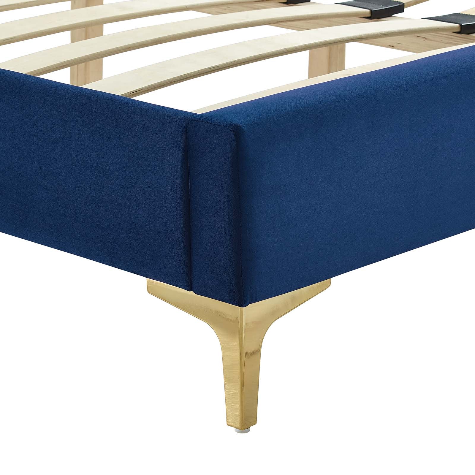 Zahra Channel Tufted Performance Velvet Queen Platform Bed By Modway - MOD-6978 - Image 21